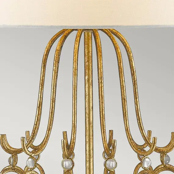 Настолна лампа Stella 1xE27 Distressed Gold Gilded Nola GN-STELLA-TL-GD | Osvetlenieto.bg