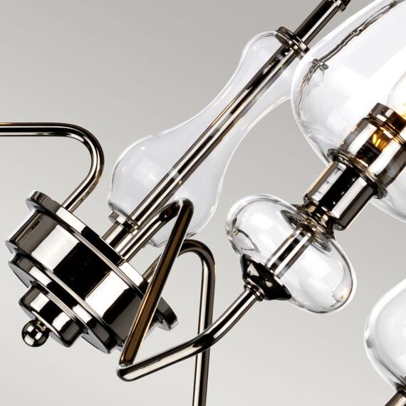 Полилей Armand 3xE14 Polished Nickel Plated Clear Glass Shades Elstead Lighting DL-ARMAND3-PN | Osvetlenieto.bg Полилей Armand 3xE14 Polished Nickel Plated Clear Glass Shades Elstead Lighting DL-ARMAND3-PN | Osvetlenieto.bg