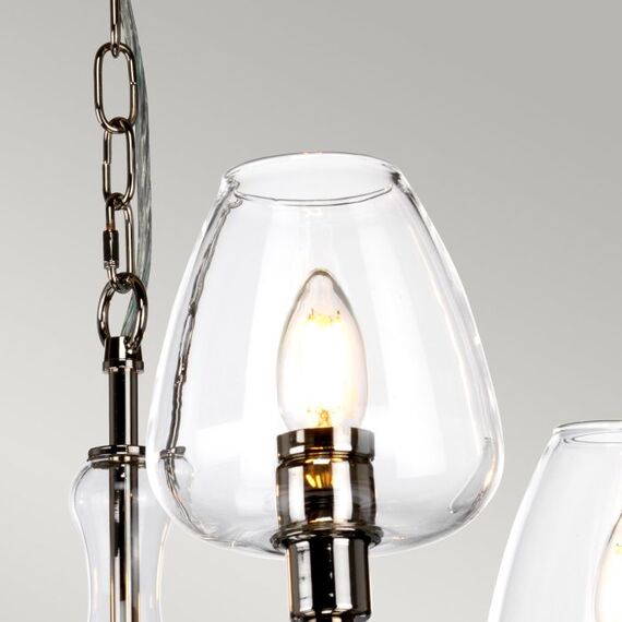 Полилей Armand 3xE14 Polished Nickel Plated Clear Glass Shades Elstead Lighting DL-ARMAND3-PN | Osvetlenieto.bg Полилей Armand 3xE14 Polished Nickel Plated Clear Glass Shades Elstead Lighting DL-ARMAND3-PN | Osvetlenieto.bg