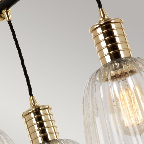 Полилей Douille 5xE27 Black Polished Brass Elstead Lighting DOUILLE5-BPB | Osvetlenieto.bg Полилей Douille 5xE27 Black Polished Brass Elstead Lighting DOUILLE5-BPB | Osvetlenieto.bg