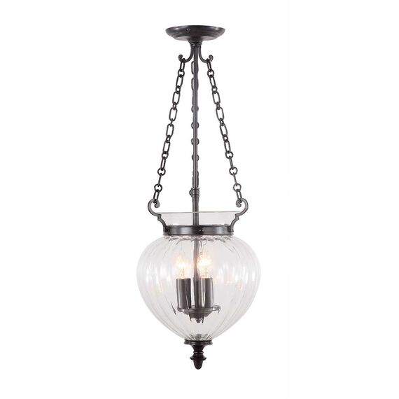 Полилей Finsbury Park 3xE14 Medium Old Bronze Elstead Lighting FP-P-M-OLD-BRZ | Osvetlenieto.bg