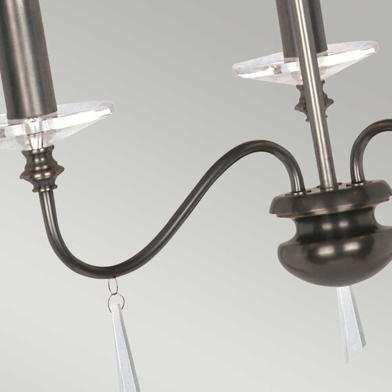 Полилей Finsbury Park 3xE14 Old Bronze Elstead Lighting FP3-OLD-BRZ | Osvetlenieto.bg