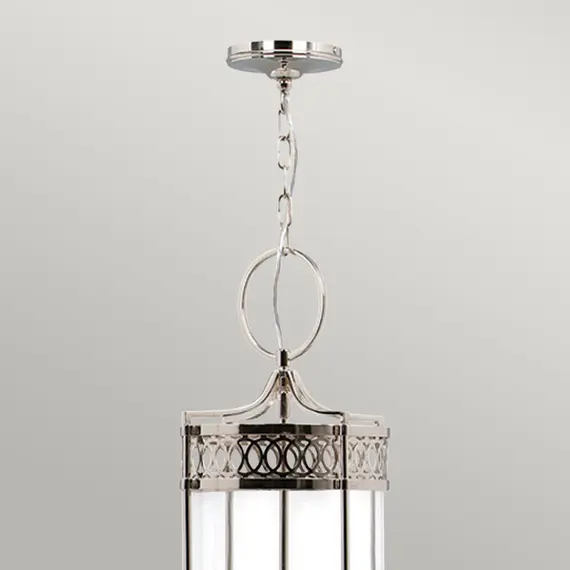 Полилей Guildhall 3xE14 Polished Nickel Polished Nickel Elstead Lighting GH-P-PN | Osvetlenieto.bg