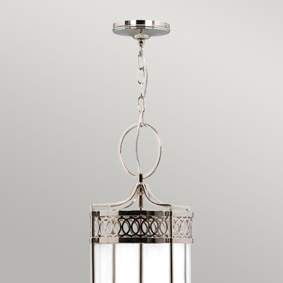 Полилей Guildhall 3xE14 Polished Nickel Polished Nickel Elstead Lighting GH-P-PN | Osvetlenieto.bg