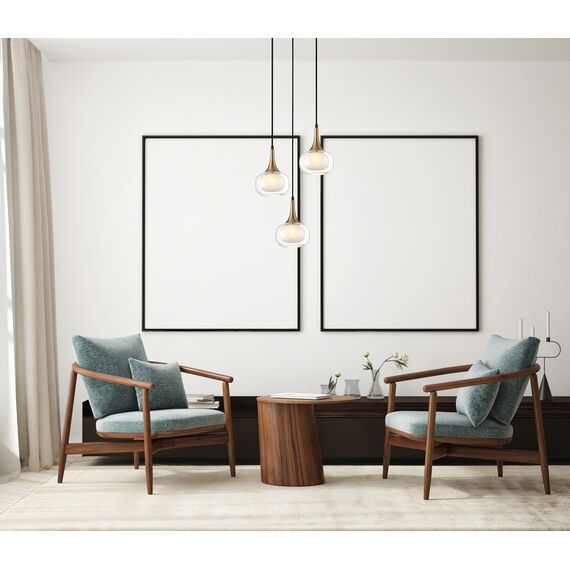 Полилей Konila PND-99709-3A-BRO-CL Italux 3xG9 | Osvetlenieto.bg