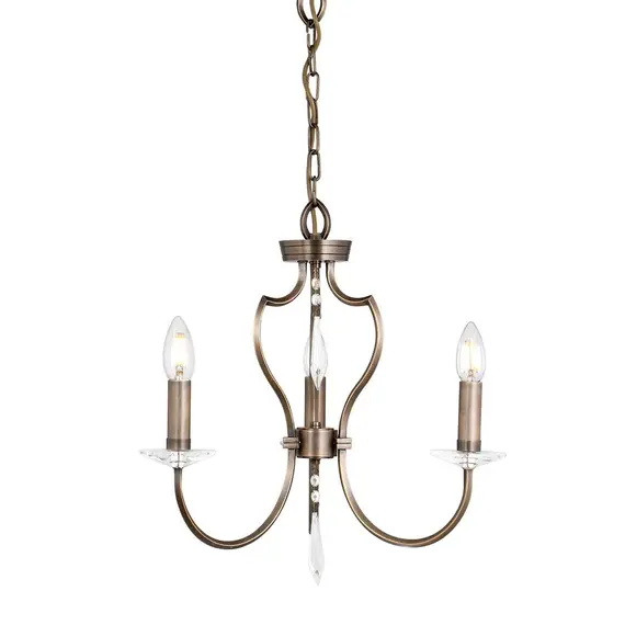 Полилей Pimlico 3xE14 Dark Bronze Elstead Lighting PM3-DB | Osvetlenieto.bg