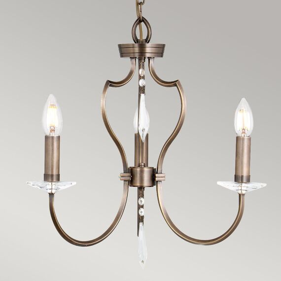 Полилей Pimlico 3xE14 Dark Bronze Elstead Lighting PM3-DB | Osvetlenieto.bg Полилей Pimlico 3xE14 Dark Bronze Elstead Lighting PM3-DB | Osvetlenieto.bg