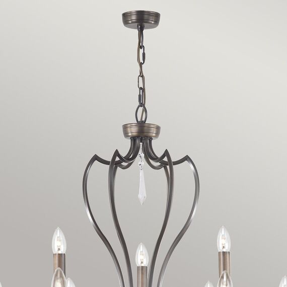 Полилей Pimlico 9xE14 Dark Bronze Elstead Lighting PM9-DB | Osvetlenieto.bg Полилей Pimlico 9xE14 Dark Bronze Elstead Lighting PM9-DB | Osvetlenieto.bg