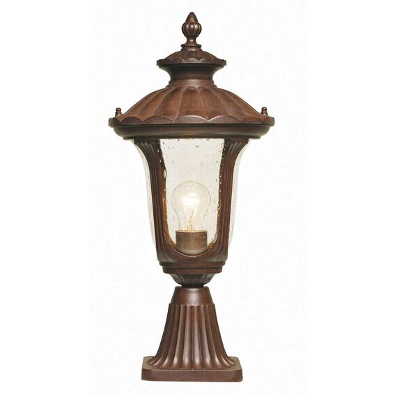 Стояща лампа Chicago 1xE27 Small Rusty Bronze Patina Elstead Lighting CC3-S | Osvetlenieto.bg
