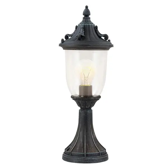 Стояща лампа Elkstone 1xE27 Pedestal Verdigris Elstead Lighting GZH-ELK3 | Osvetlenieto.bg