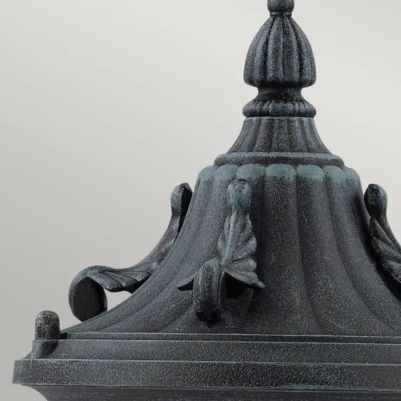 Стояща лампа Elkstone 1xE27 Pedestal Verdigris Elstead Lighting GZH-ELK3 | Osvetlenieto.bg