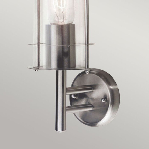 Външен аплик Bruges Stainless Steel 1xE27 Stainless Steel Elstead Lighting BRUGES-ST-STEEL | Osvetlenieto.bg