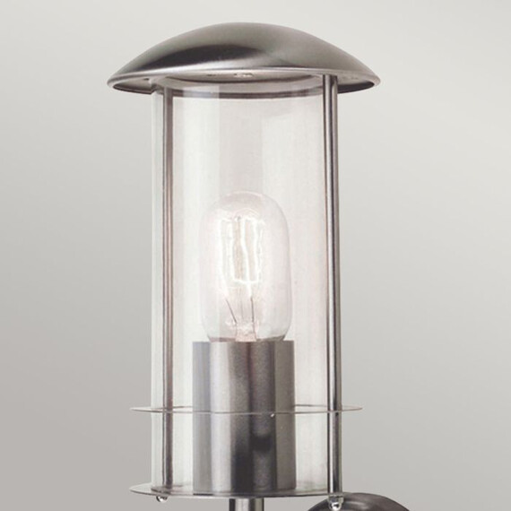 Външен аплик Bruges Stainless Steel 1xE27 Stainless Steel Elstead Lighting BRUGES-ST-STEEL | Osvetlenieto.bg