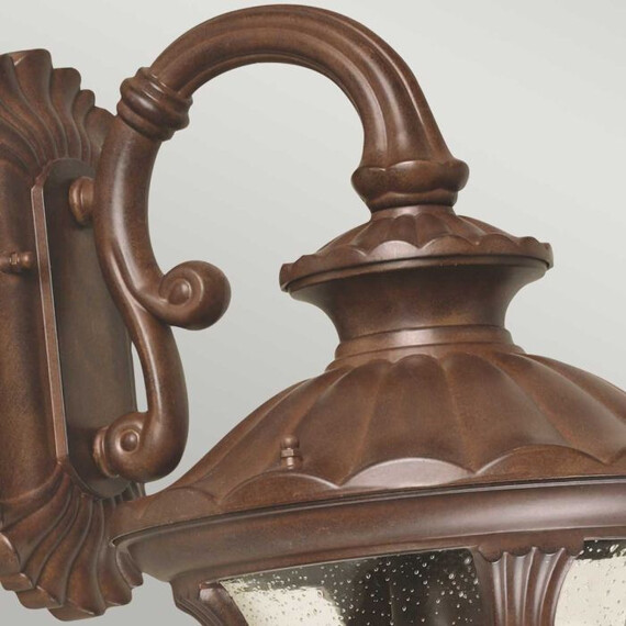 Външен аплик Chicago 1xE27 Medium Down Rusty Bronze Patina Elstead Lighting CC2-M | Osvetlenieto.bg