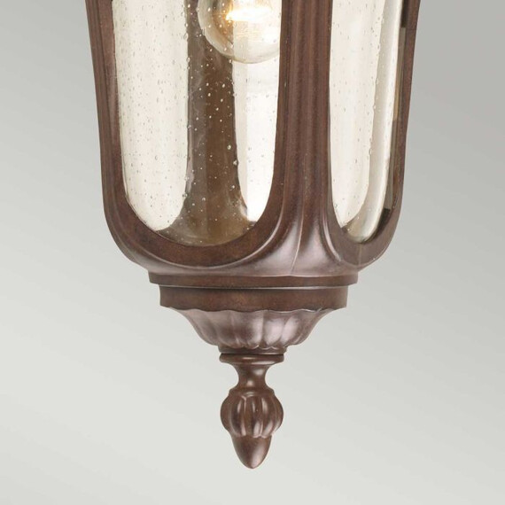 Външен аплик Chicago 1xE27 Medium Down Rusty Bronze Patina Elstead Lighting CC2-M | Osvetlenieto.bg