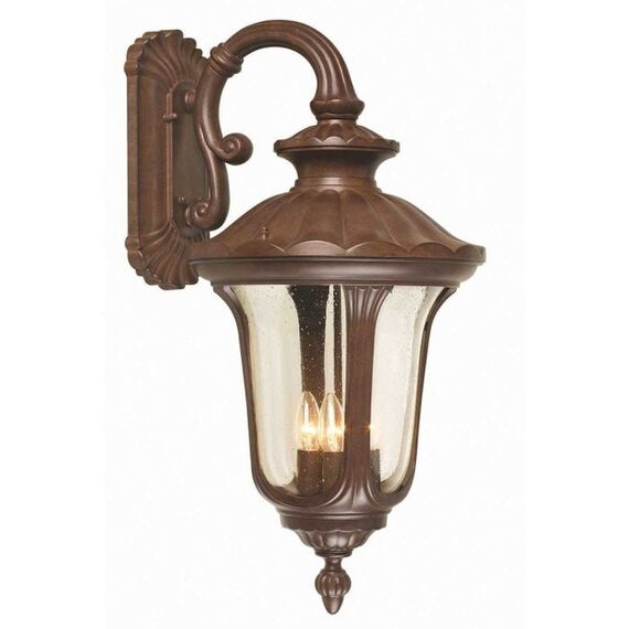 Външен аплик Chicago 4xE14 Large Down Rusty Bronze Patina Elstead Lighting CC2-L | Osvetlenieto.bg