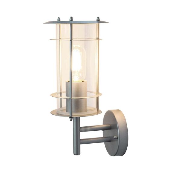 Външен аплик Ordrup 1xE27 304 SS Silver Elstead Lighting ORDRUP | Osvetlenieto.bg