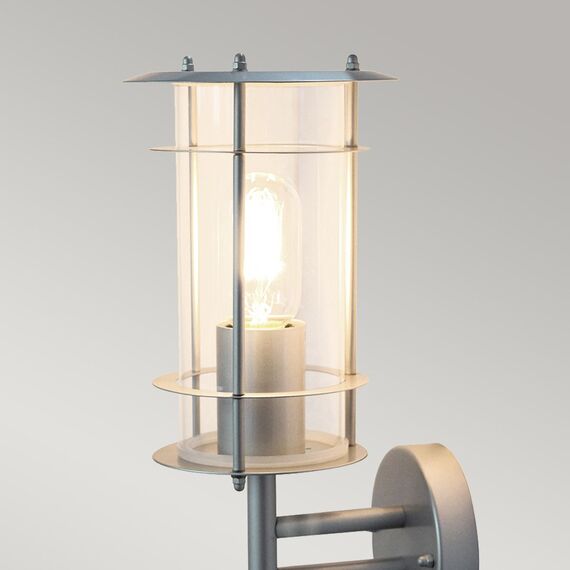 Външен аплик Ordrup 1xE27 304 SS Silver Elstead Lighting ORDRUP | Osvetlenieto.bg Външен аплик Ordrup 1xE27 304 SS Silver Elstead Lighting ORDRUP | Osvetlenieto.bg
