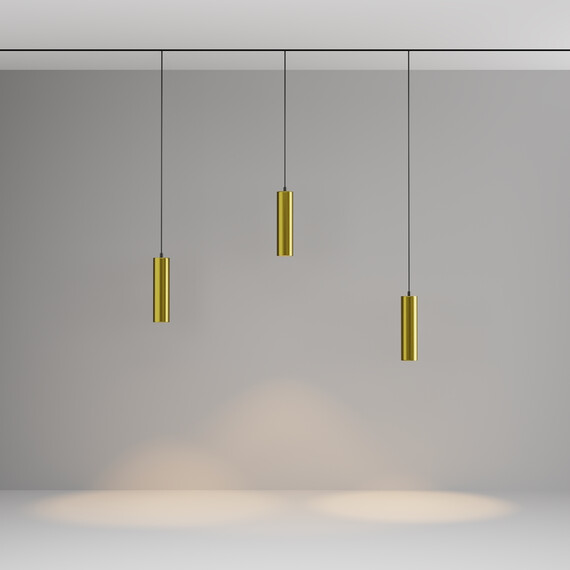 Bluetooth LED пендел магнитна шина Exility Focus LED TR041-4-12W3K-M-DS-BBS Maytoni 12W 2700-6000K | Osvetlenieto.bg