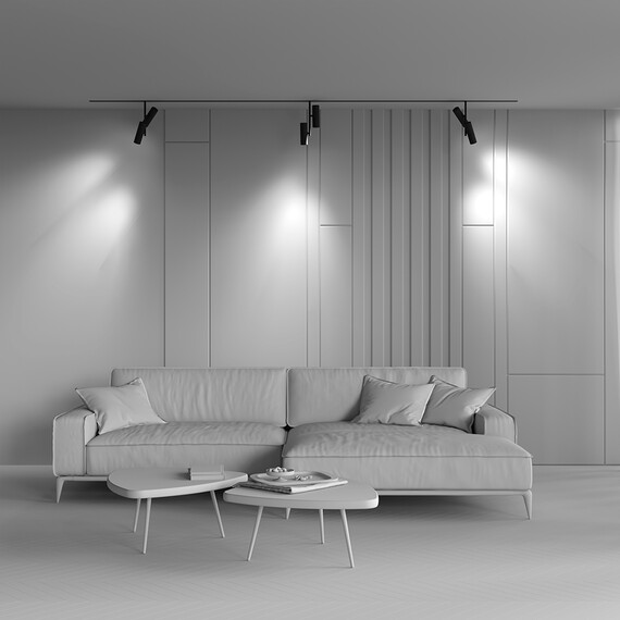 Bluetooth LED Прожектор магнитна шина Exility Elti Duo TR005-4-2X12W-DS-B Maytoni 2x12W 2700-6000K | Osvetlenieto.bg