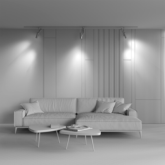 Bluetooth LED Прожектор магнитна шина Exility Elti Duo TR005-4-2X12W-DS-BW Maytoni 24W 2700-6000K | Osvetlenieto.bg