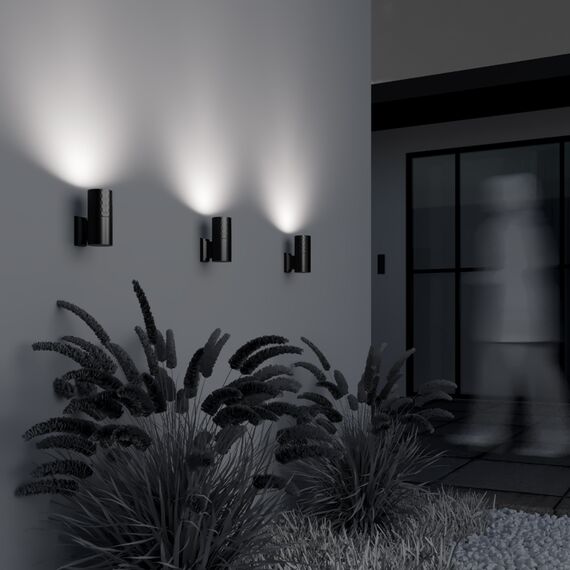 Фасаден аплик Bowery O583WL-01B Maytoni 1xGU10 IP54 | Osvetlenieto.bg