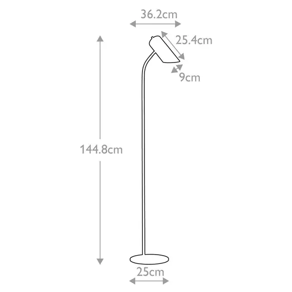 Лампион Quinto 1xE27 White Aged Brass Elstead Lighting QUINTO-FL-WAB | Osvetlenieto.bg