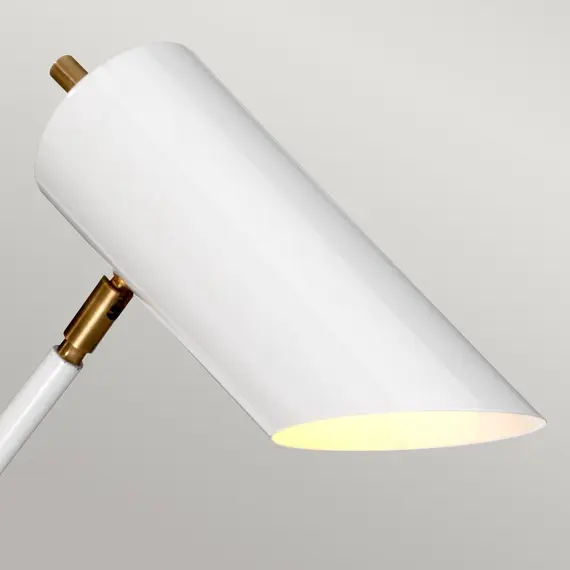 Лампион Quinto 1xE27 White Aged Brass Elstead Lighting QUINTO-FL-WAB | Osvetlenieto.bg