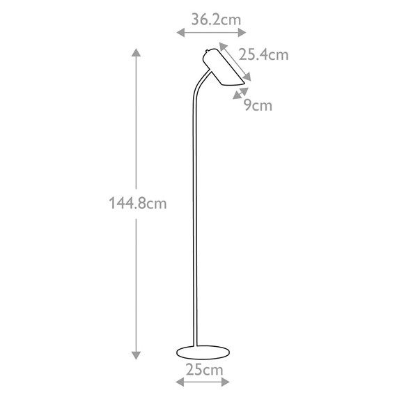 Лампион Quinto 1xE27 White Aged Brass Elstead Lighting QUINTO-FL-WAB | Osvetlenieto.bg