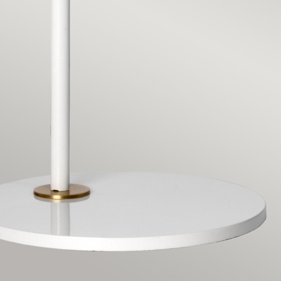 Лампион Quinto 1xE27 White Aged Brass Elstead Lighting QUINTO-FL-WAB | Osvetlenieto.bg