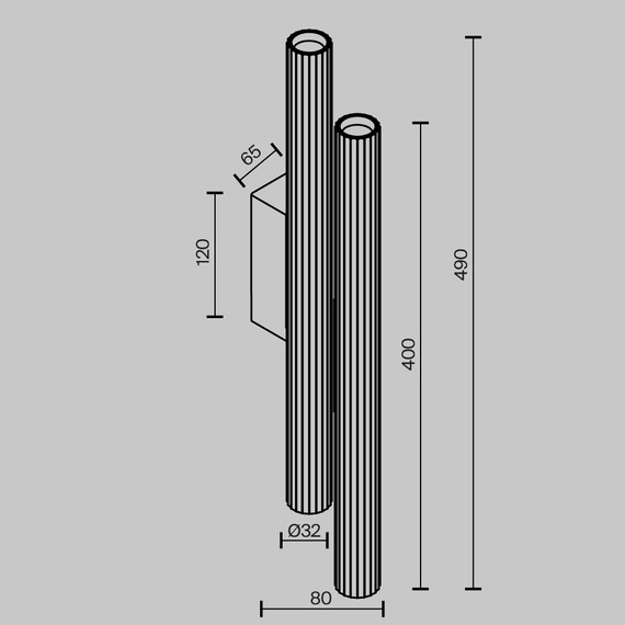 LED Аплик Calipso C082WL-24W2.7K-W Maytoni 24W 2700K | Osvetlenieto.bg