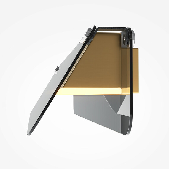 LED Аплик Flat MOD296WL-L10BS3K Maytoni 10W 3000K | Osvetlenieto.bg