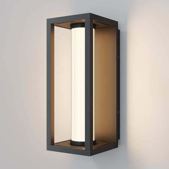 LED Фасаден аплик Expo O480WL-L12B3K Maytoni 12W 3000K | Osvetlenieto.bg