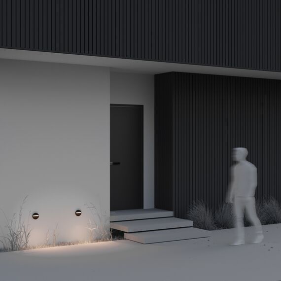 LED Фасаден аплик Mane O046SL-L3B3K Maytoni 3W 3000K | Osvetlenieto.bg