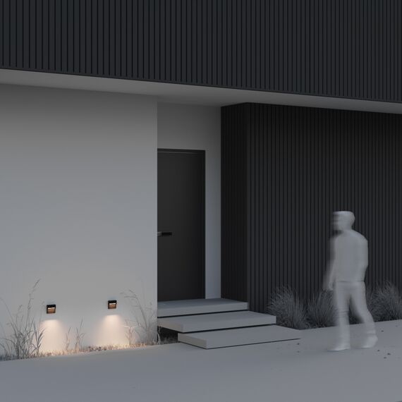 LED Фасаден аплик Mane O047SL-L3B3K Maytoni 3W 3000K | Osvetlenieto.bg