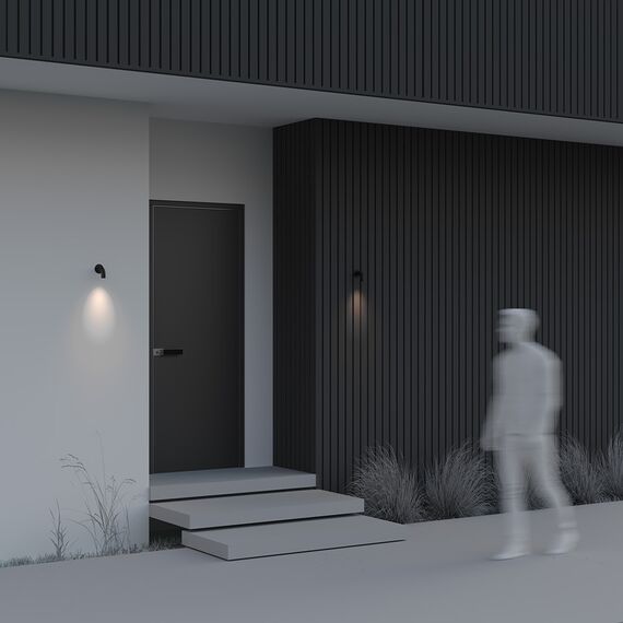 LED Фасаден аплик Sleek O477WL-L2GF3K Maytoni 2W 3000K IP65 | Osvetlenieto.bg