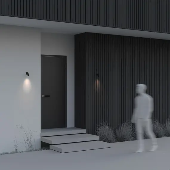 LED Фасаден аплик Sleek O477WL-L2GF3K Maytoni 2W 3000K IP65 | Osvetlenieto.bg