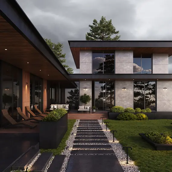 LED Фасаден аплик Sleek O477WL-L4GF3K Maytoni 4W 3000K IP65 | Osvetlenieto.bg