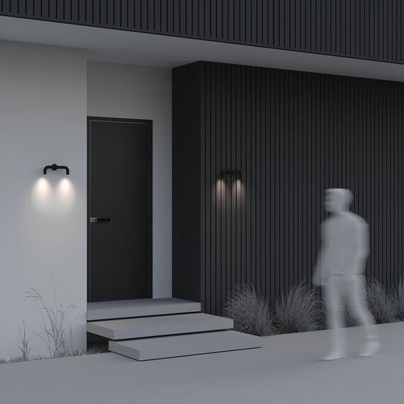 LED Фасаден аплик Sleek O477WL-L4GF3K Maytoni 4W 3000K IP65 | Osvetlenieto.bg