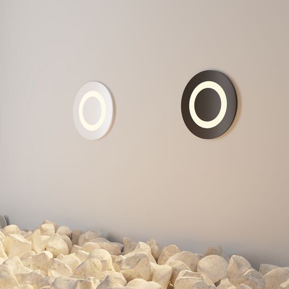 LED Луна за вграждане в стена Limo O037-L3W3K Maytoni 3W 3000K | Osvetlenieto.bg