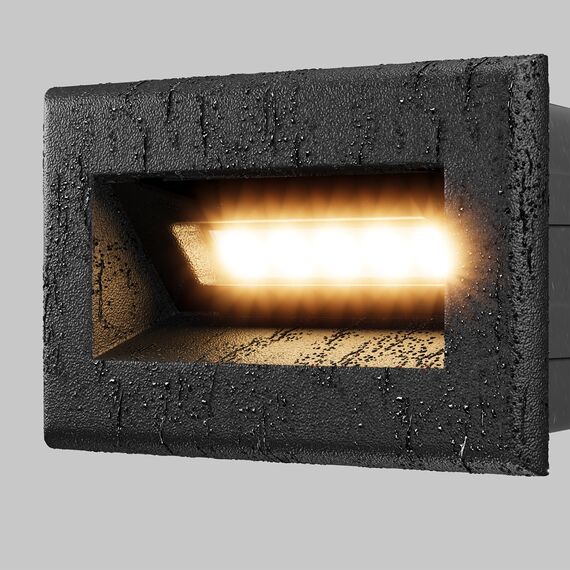 LED Осветител за вграждане в стена Bosca O045SL-L3B3K Maytoni 3W 3000K | Osvetlenieto.bg LED Осветител за вграждане в стена Bosca O045SL-L3B3K Maytoni 3W 3000K | Osvetlenieto.bg