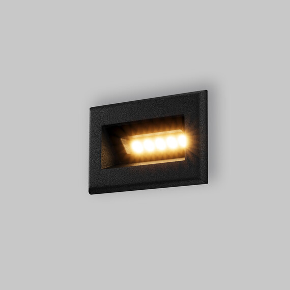 LED Осветител за вграждане в стена Bosca O045SL-L3B3K Maytoni 3W 3000K | Osvetlenieto.bg