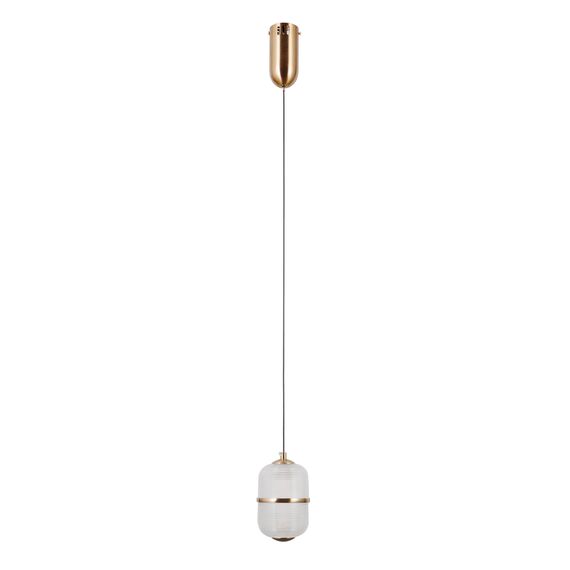 LED Пендел Alani PND-34375-1-HBR Italux 6W 3000K | Osvetlenieto.bg