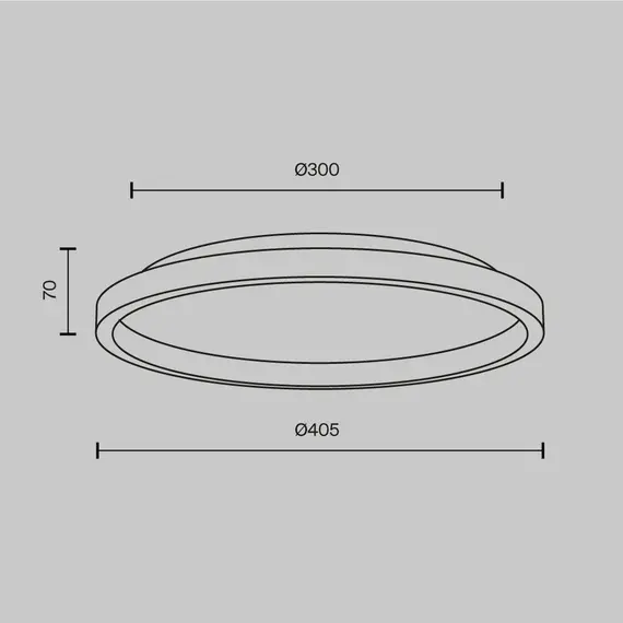 LED Плафон Orign MOD311CL-L27B3K Maytoni 27W 3000K | Osvetlenieto.bg