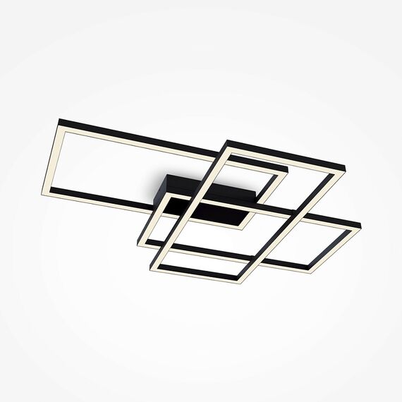 LED Плафон Rida MOD016CL-L80BK Maytoni 78W 3000K-4000K | Osvetlenieto.bg