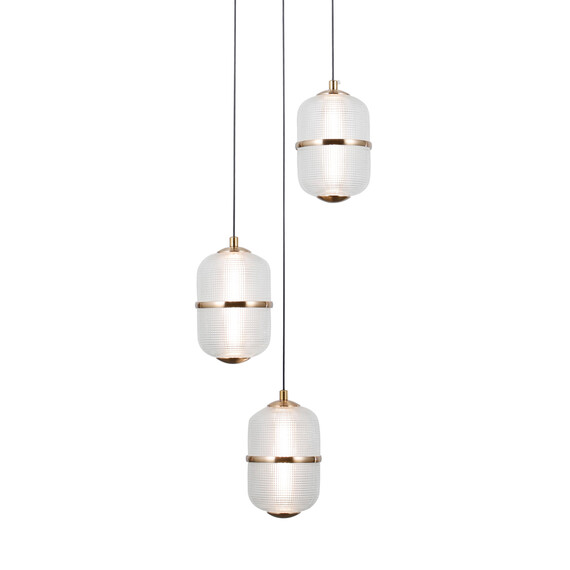 LED Полилей Alani PND-34375-3-HBR Italux 15W 3000K | Osvetlenieto.bg