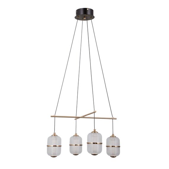 LED Полилей Alani PND-34375-4-BK Italux 24W 3000K | Osvetlenieto.bg