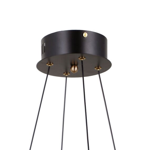 LED Полилей Alani PND-34375-4-BK Italux 24W 3000K | Osvetlenieto.bg