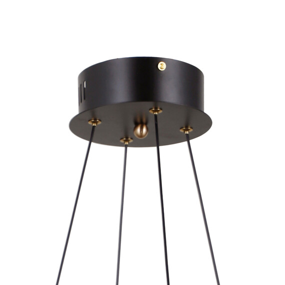 LED Полилей Alani PND-34375-4-BK Italux 24W 3000K | Osvetlenieto.bg