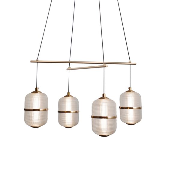 LED Полилей Alani PND-34375-4-HBR Italux 24W 3000K | Osvetlenieto.bg